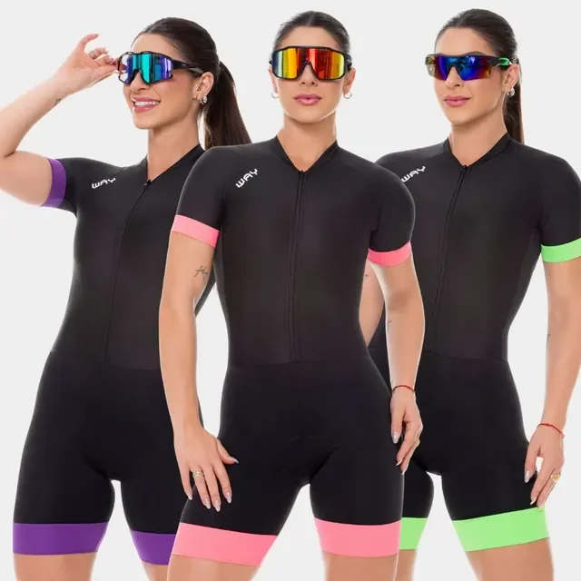 Macaquinho De Ciclismo Feminino