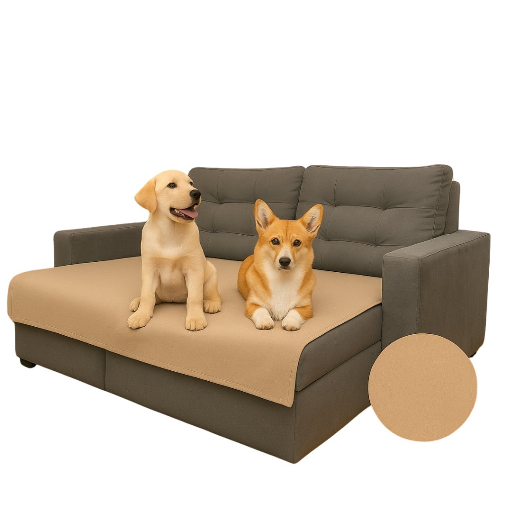 Protetor De Sofá Para Cães E Gatos. Contra Pelos E Líquidos 1,35 x 1,35