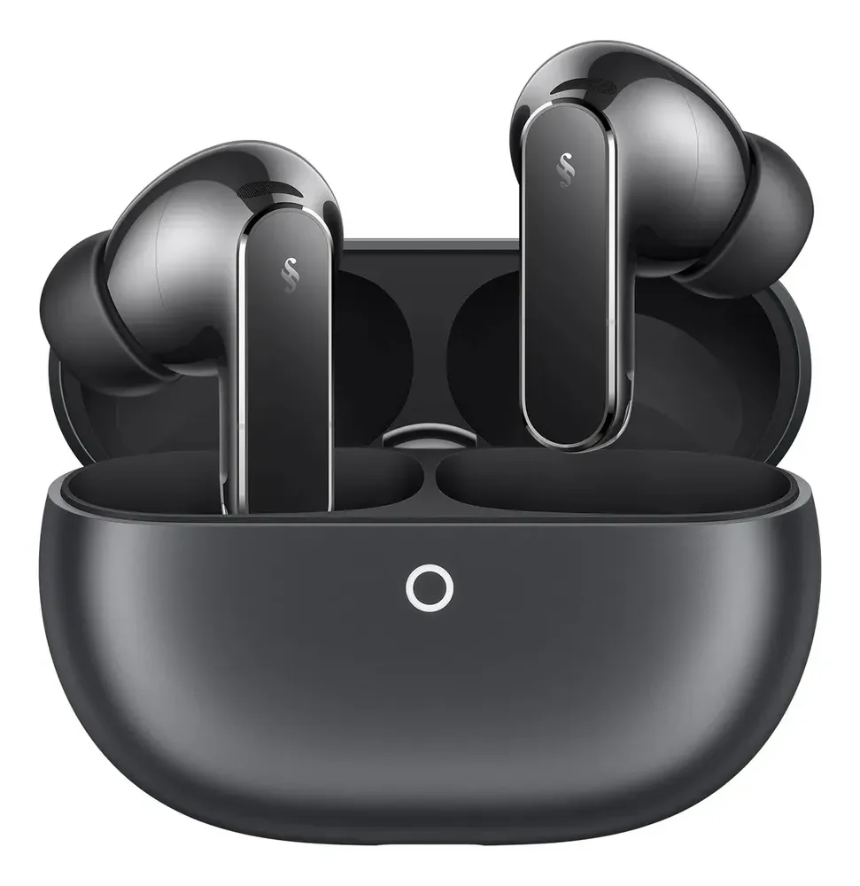 Fone de Ouvido Sem Fio HUAWEI FreeBuds Pro 5 Cancelamento de Ruído com IA de Motor Duplo Som Ultra Imersivo Chamadas Estáveis e Nítidas IP57 Até 38 horas Autonomia de Bateria Cinza