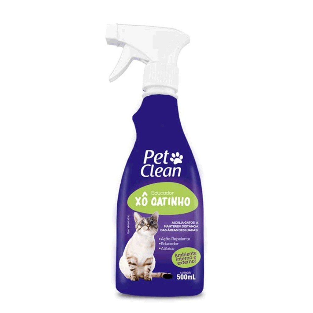 Educador Xô Gatinho Ação Repelente 500 ml - Pet Clean