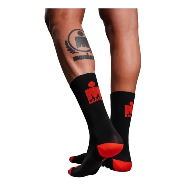 Meia Cano Alto Woom Ironman Unissex I