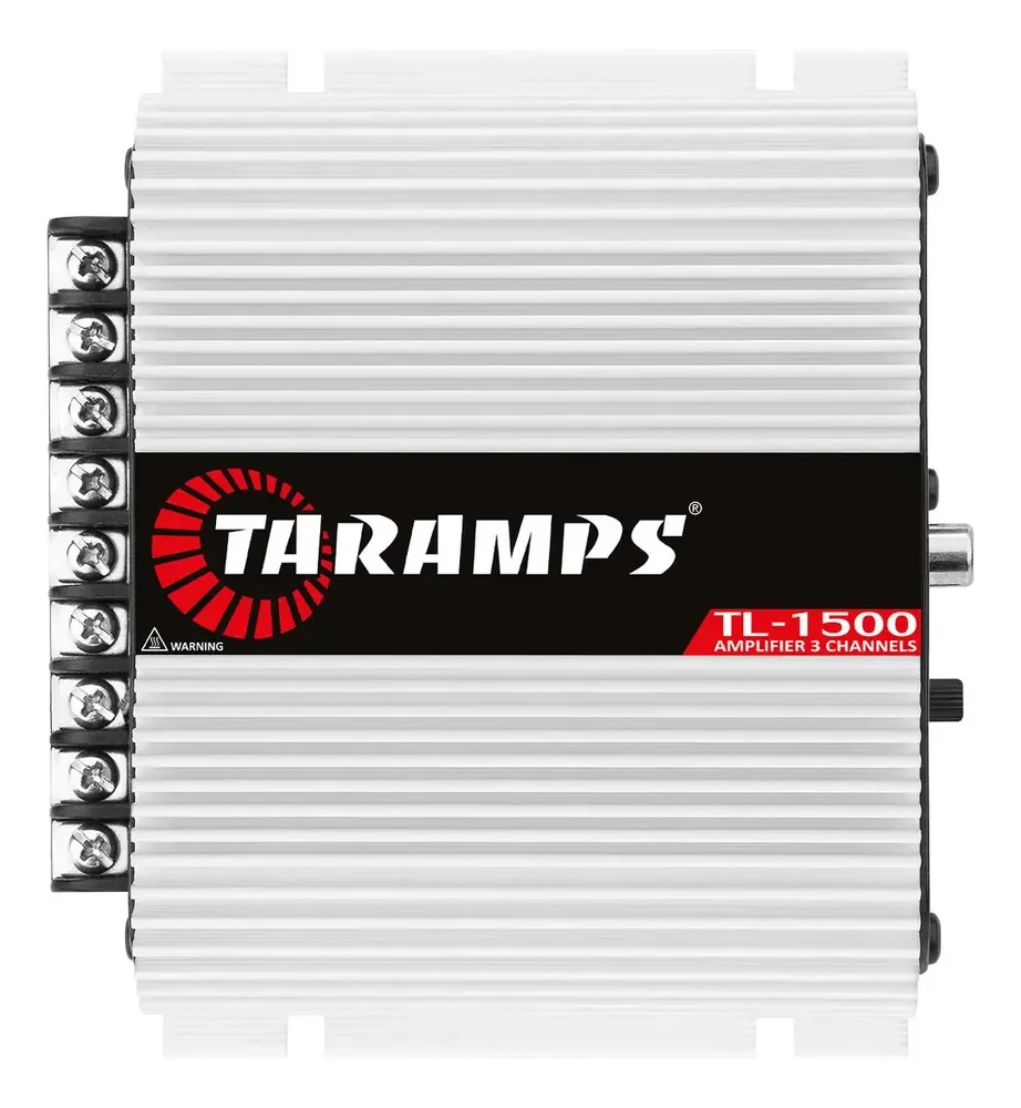 Módulo Amplificador Taramps TL 1500 Digital, 3 Canais e 390W RMS