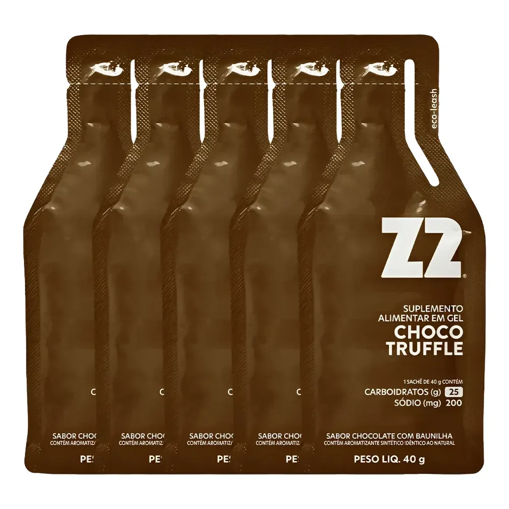 Energy Gel Z2 Choco Truffle Box 10un Sachê 40g Chocolate