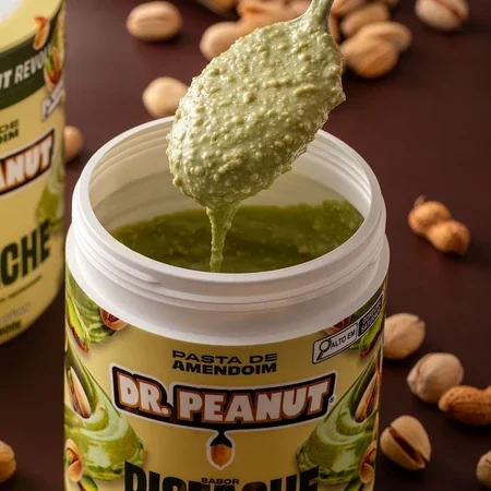 Pasta De Amendoim Dr. Peanut Sabor Pistache Com 250g