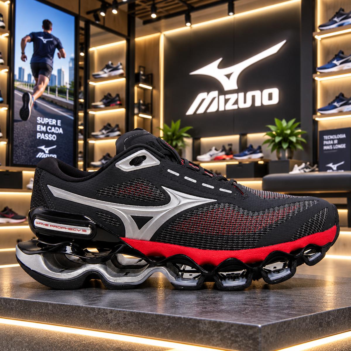 Tênis Mizuno Wave Prophecy 15 - 35 ao 44