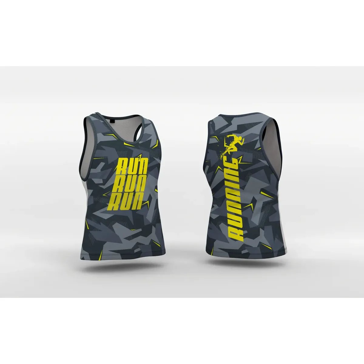 Camiseta Regata Masculina Dryfit Corrida Maratona Unissex