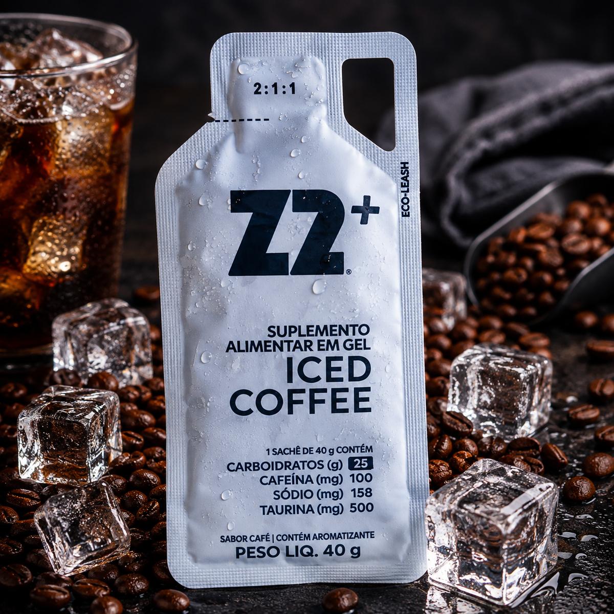 Energy Gel Z2+ Iced Coffee Box 10 Unidades Iced Coffee
