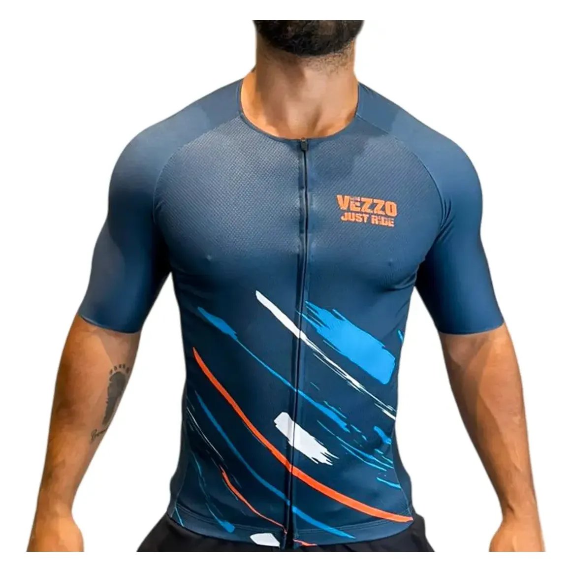 Camisa Ciclismo Elite Vezzo Bike Speed Mtb Pedal Unissex - 13 Cores PP ao 3G