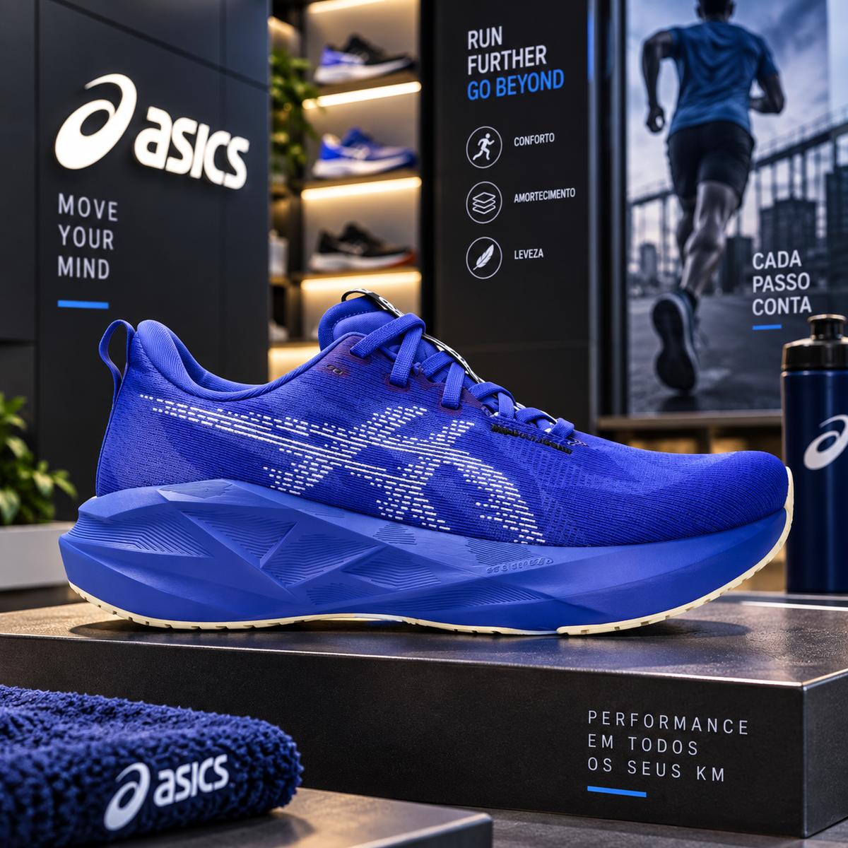 Tênis Asics Novablast 5 - 34 ao 39