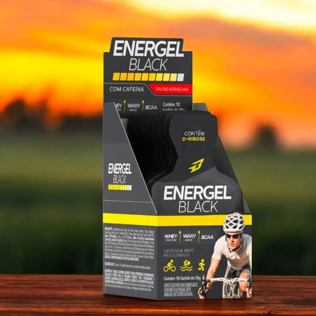 Energel Black 10 Saches/30g - Body Action