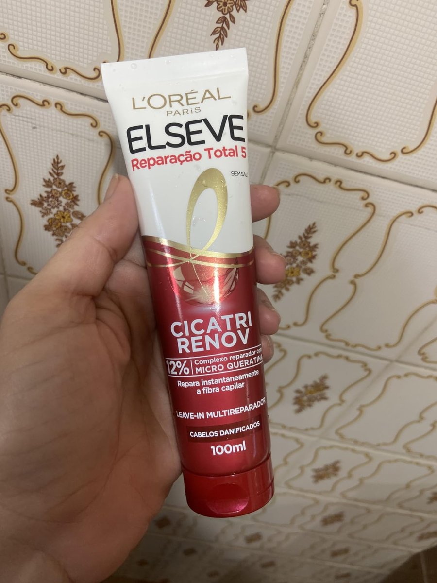 Leave-In L'Oréal Paris Elseve Reparação Total 5 Cicatri Renov 100ml