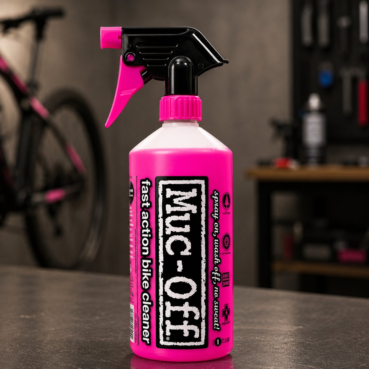 Limpador Muc-Off BIKE CLEANER Bicicletas e Motocicletas 1L Nano Tech