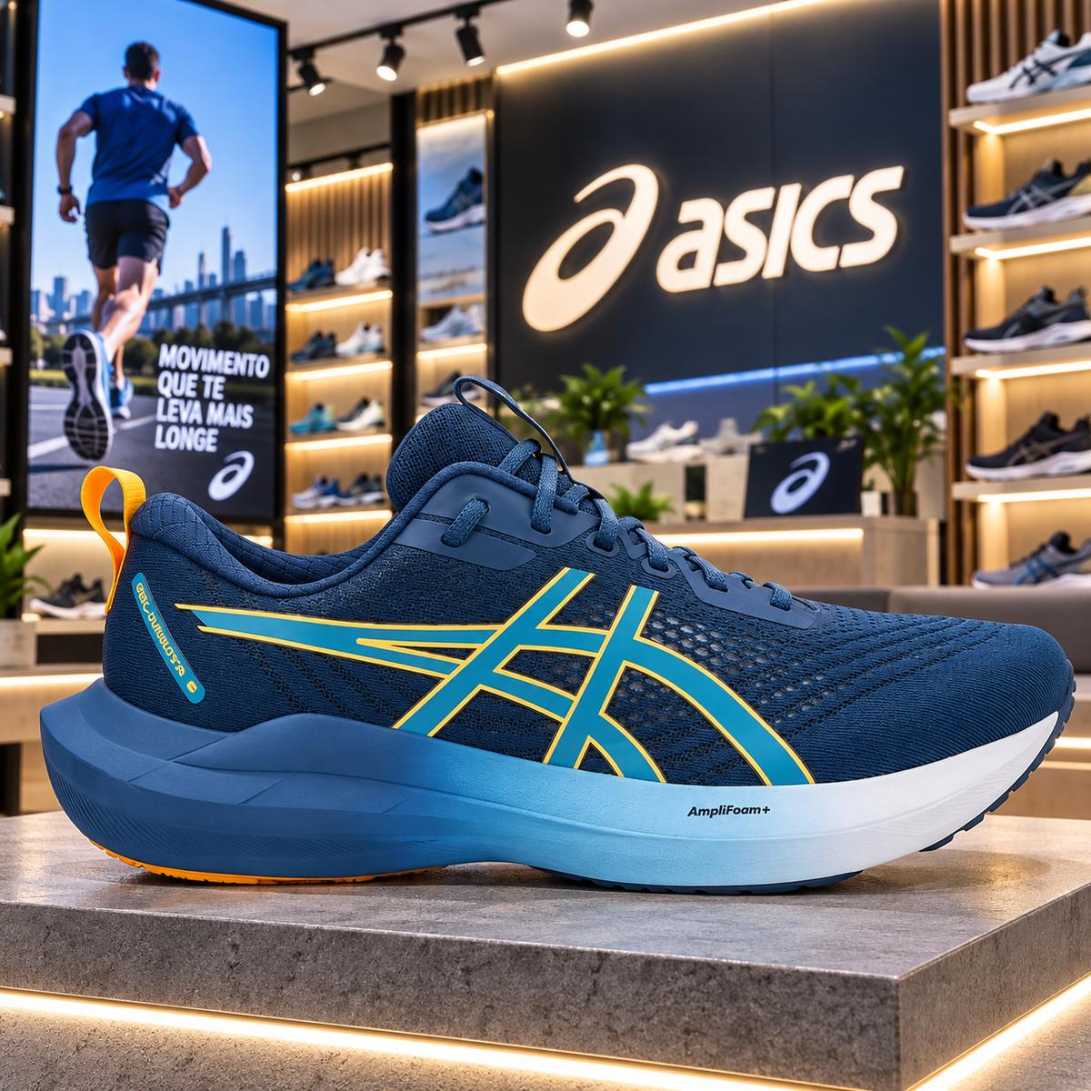 Tênis Asics Gel-Nagoya 8 Twilight Blue - 40 ao 44