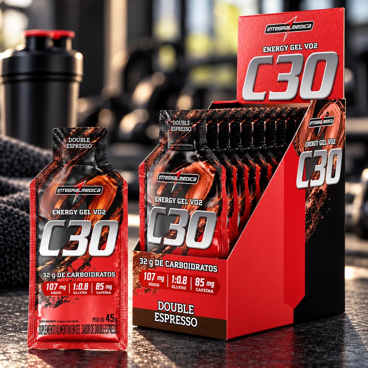 VO2 Energy Gel Double Espresso Integralmédica