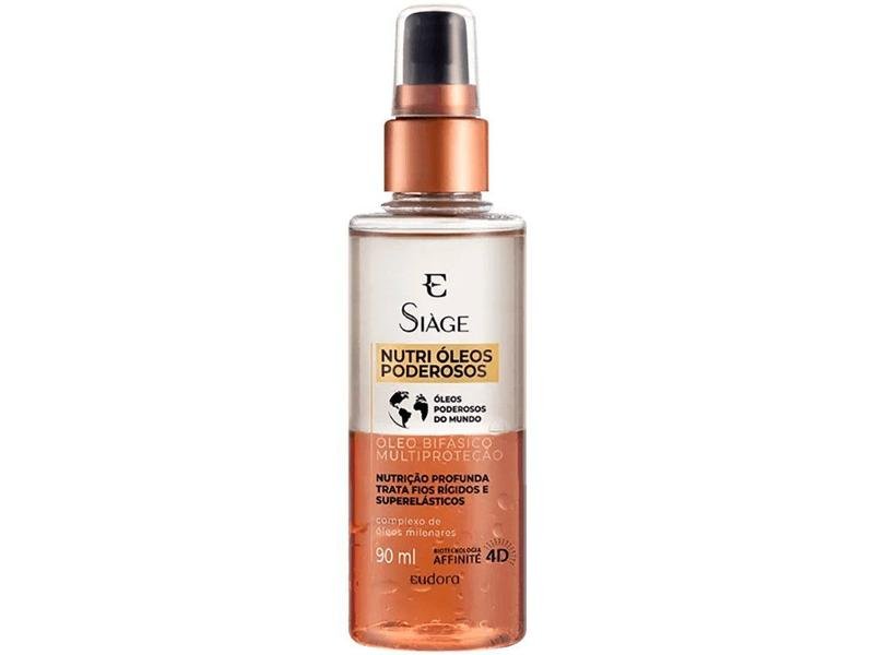 Óleo Capilar Eudora Siàge Nutri Óleos Poderosos 90ml