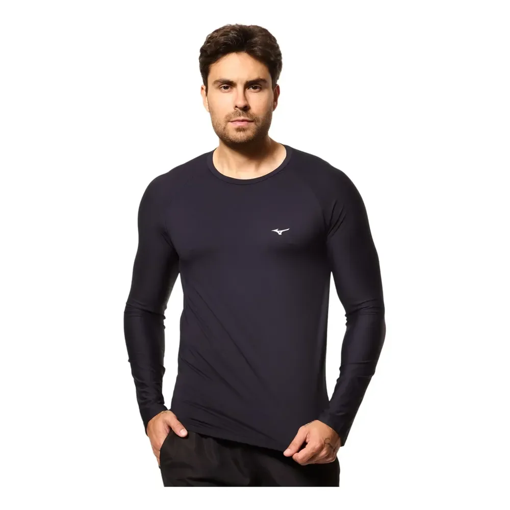 Camiseta Esportiva Masculina Manga Longa Pro Uv +50 Mizuno