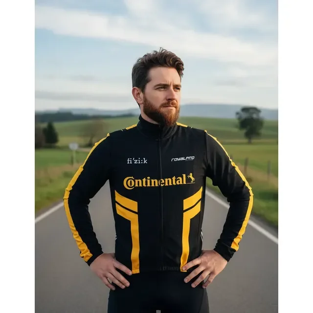 Jaqueta De Ciclismo Marcio May Corta Vento Continental Preta