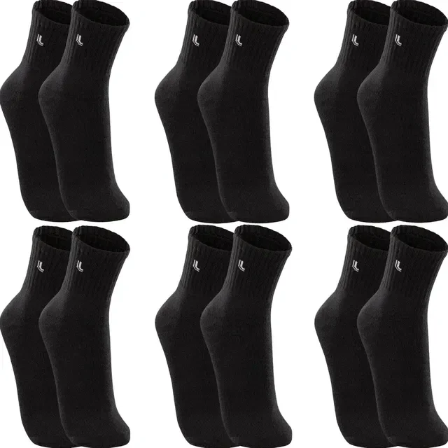 Kit 6 Pares Meias Lupo Cano Médio Esportivas Academia Mercado Livre