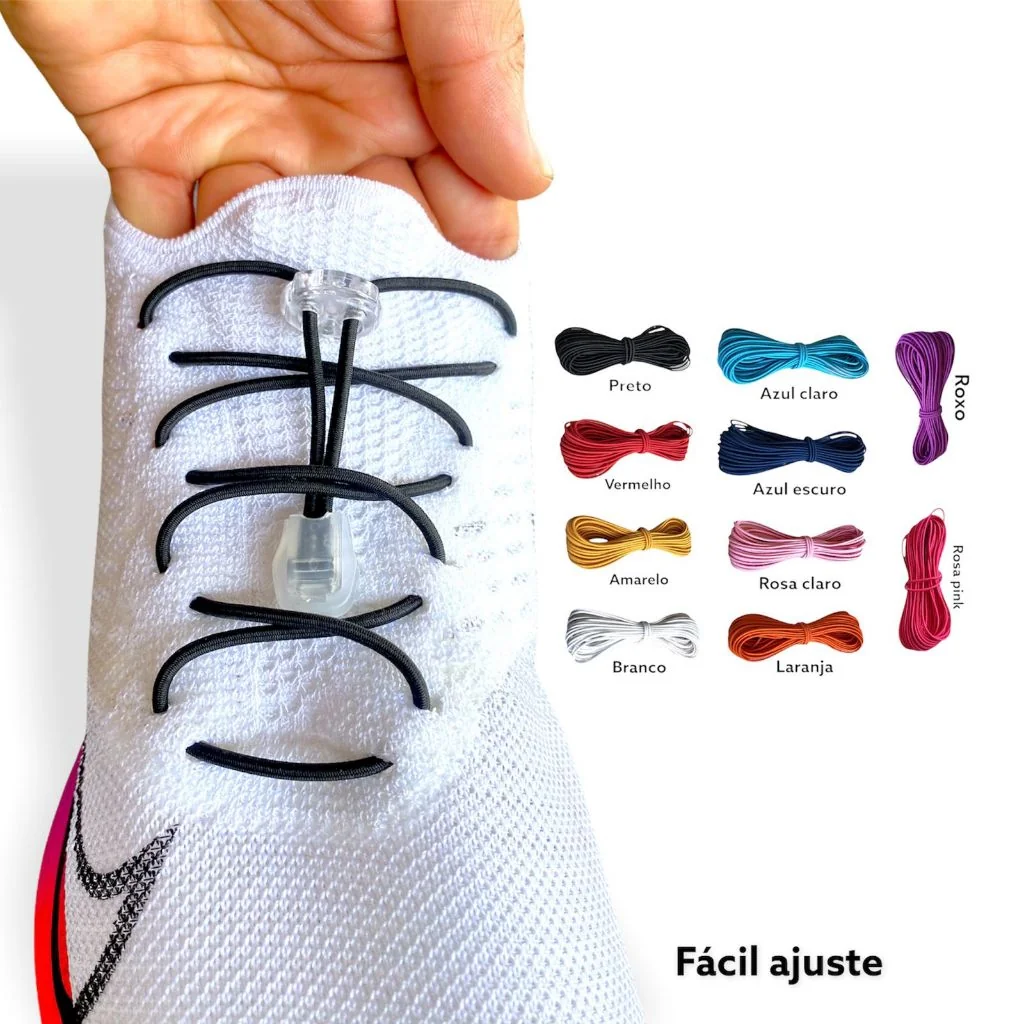 Par Cadarço de Elástico  Sem Amarração