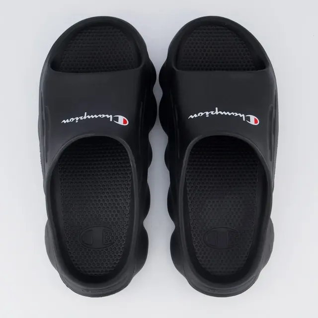 Chinelo Champion Nuvem Spheric Ii Script Preto