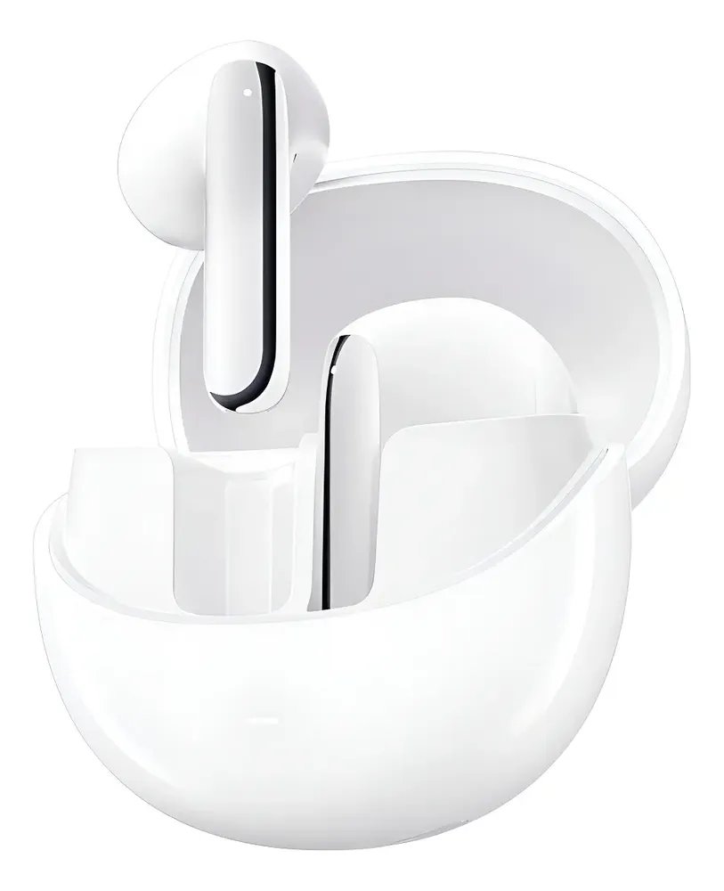 Fone QCY HT10 AilyBuds Pro ANC Bluetooth 5.3 Multiponto IPX5 Cor Branco