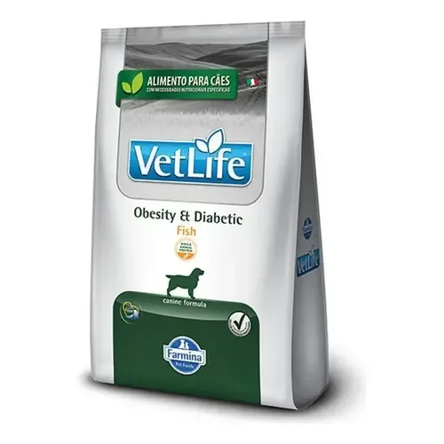 Ração Farmina Obesity & Diabetic Fish Cão Adulto Alimento Seco 10,1kg