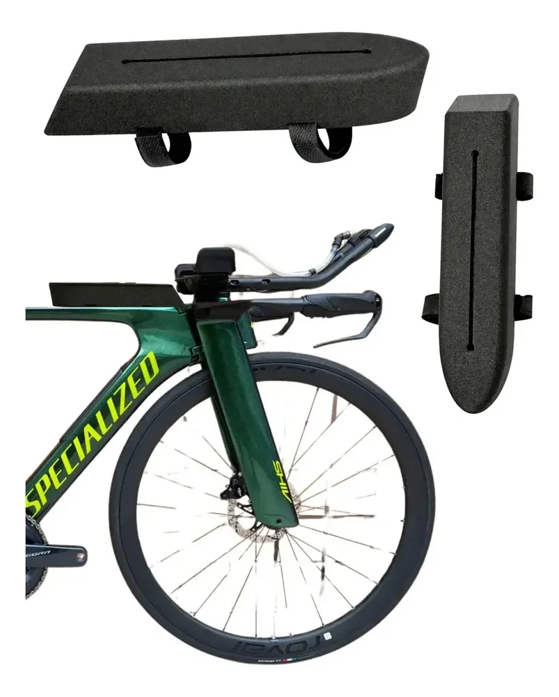 Porta Gel Triathlon Speed Road Universal Velcro Tpu E Carbono Triv