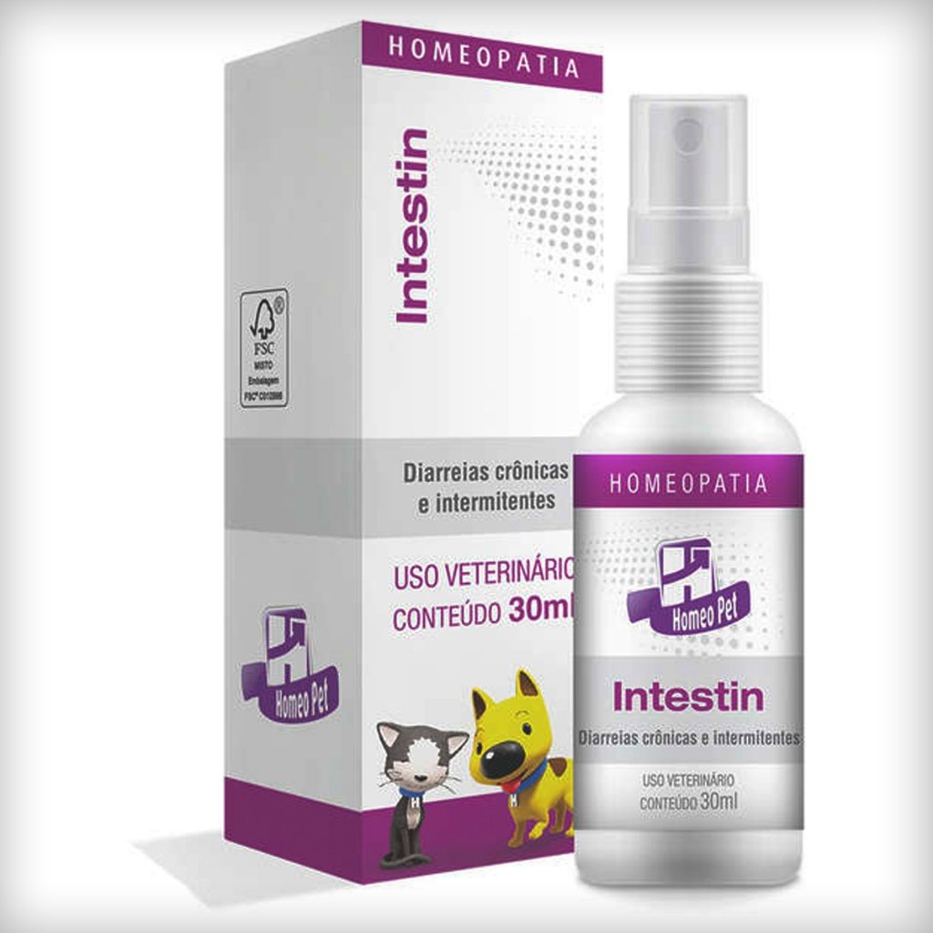 Intestin Homeopatia Homeo Pet Real H - 30 mL