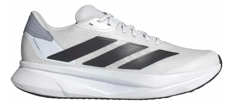 Tênis Masculino Corrida Duramo Sl 2 adidas Branco Liso 40 Br