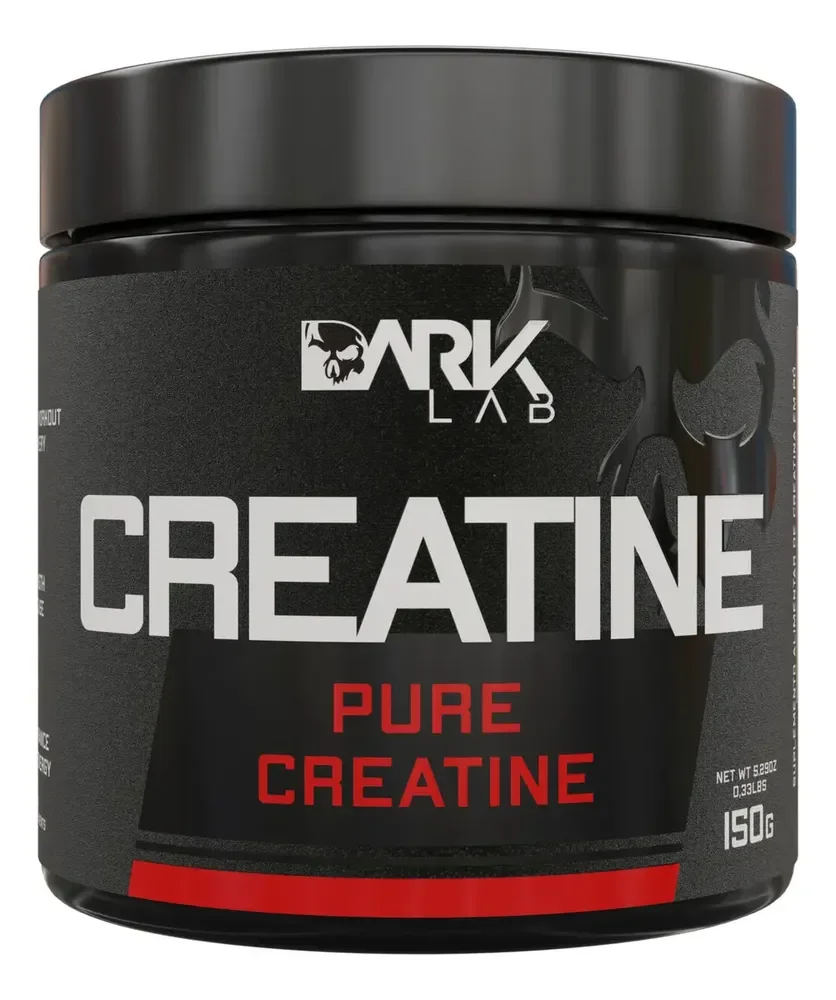 Creatina Monohidratada Em Pote 150g 100% Pura Dark Lab