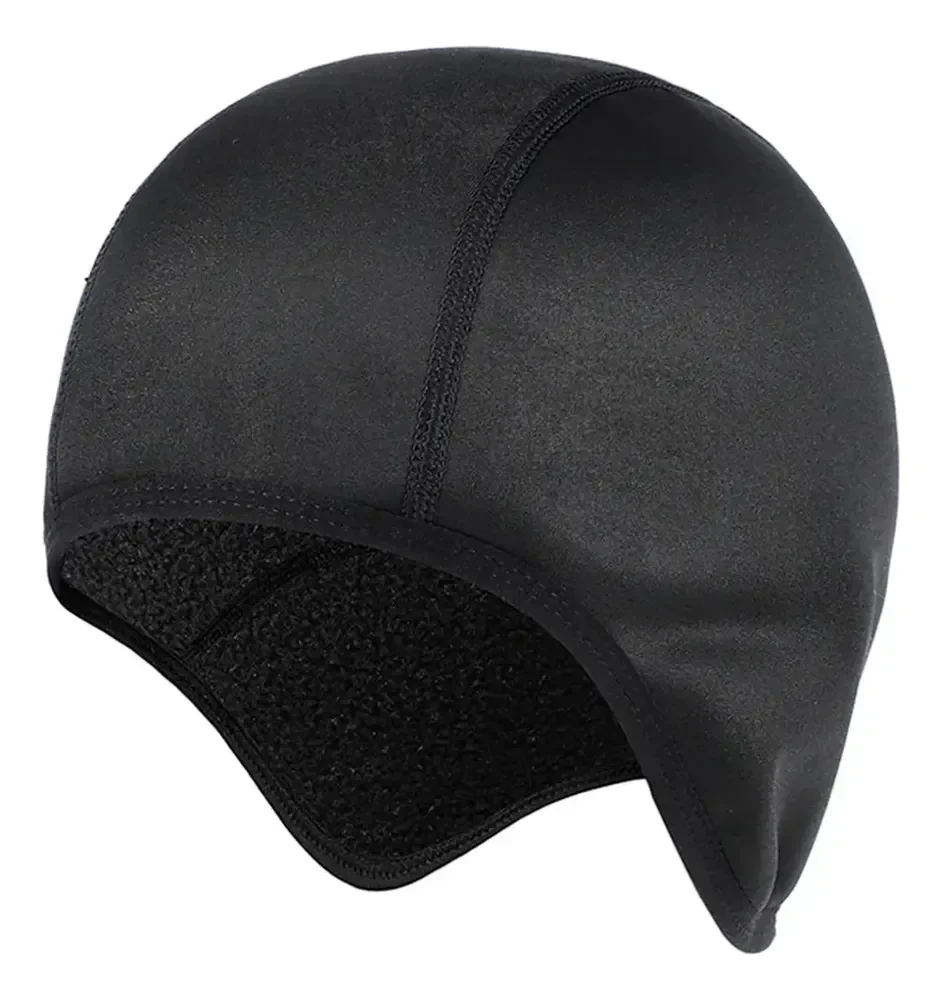 Bandana Gorro Touca Ciclismo Proteção Contra O Frio Bike Preto Único