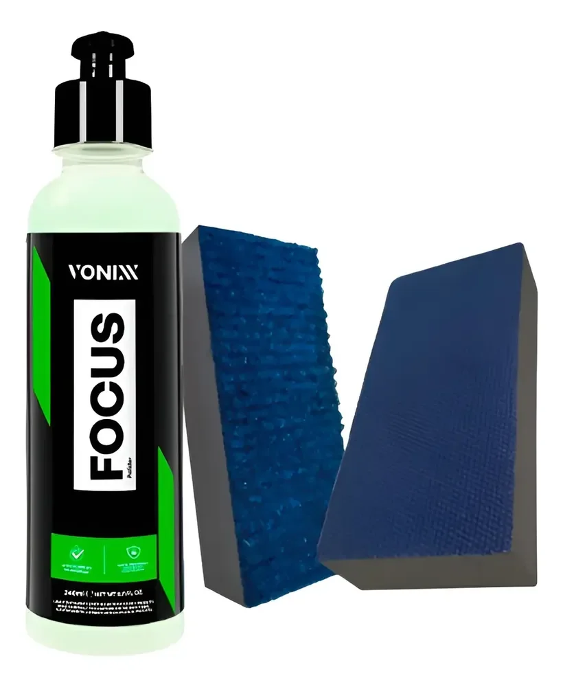 Focus Vonixx Polidor Tira Mancha Chuva Ácida Marca Água Taco