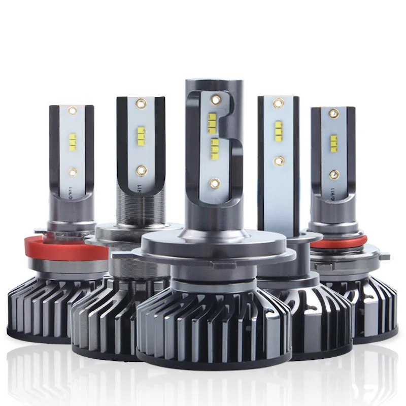 Par de Lâmpadas F2-C6 Super Led 6000K H1 H3 H4 H7 H11 H13 HB3(9005) HB4(9006) H16 H27 - 12V a 24V