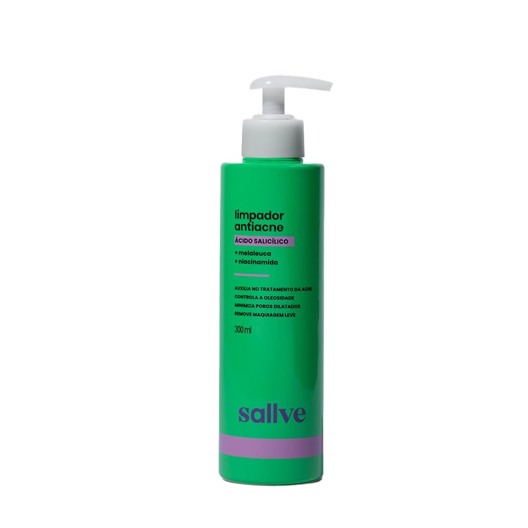 Limpador Facial Antiacne Sallve 300ml