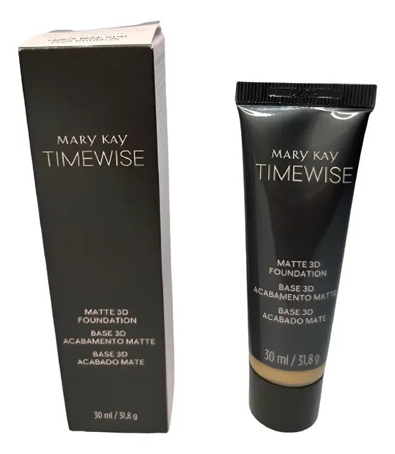 Maquiagem Base Matte Liquida Timewise 3d Mary Kay