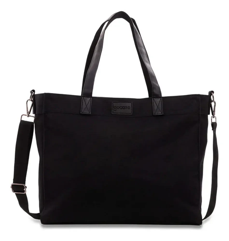 Bolsa Tote Daily Clear Gocase - Leve, Moderna E Minimalista Cor Preto