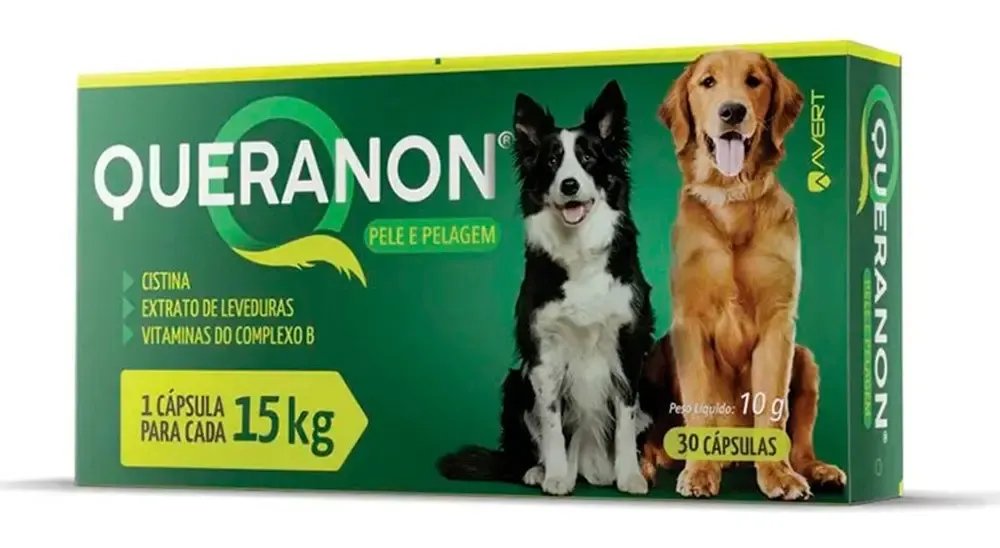 Suplemento Queranon Cães Avert C/30 Cápsulas