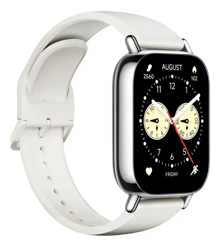 Relógio Smartwatch Redmi Watch 5 Lite Com Gps Caixa Light Gold Pulseira Dourado