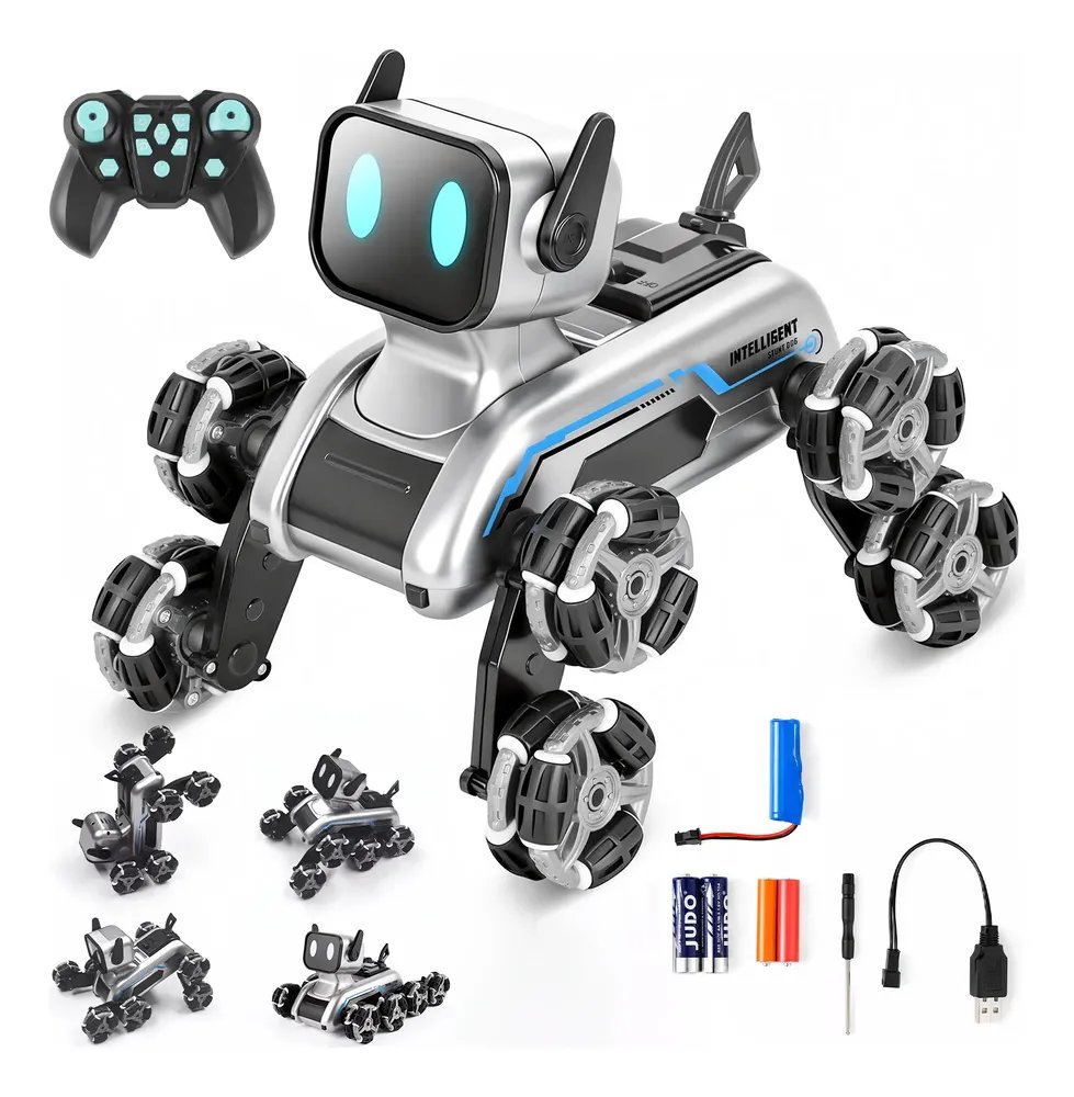 Cachorro Robô Inteligente Brinquedo Infantil Interativo Cachorro Robô