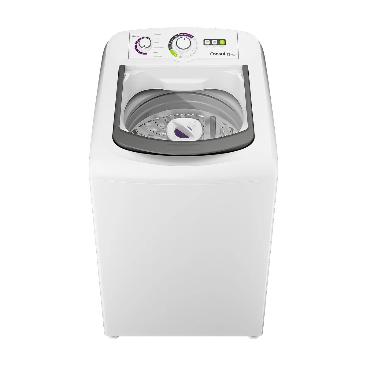 Máquina de Lavar 13kg Branca Consul com Dosagem Econômica - CWH13AB 220v