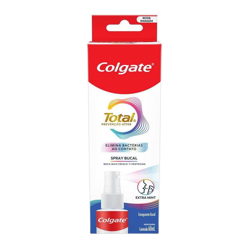 Colgate Total Spray Bucal Antibacteriano Refrescante, 60ml