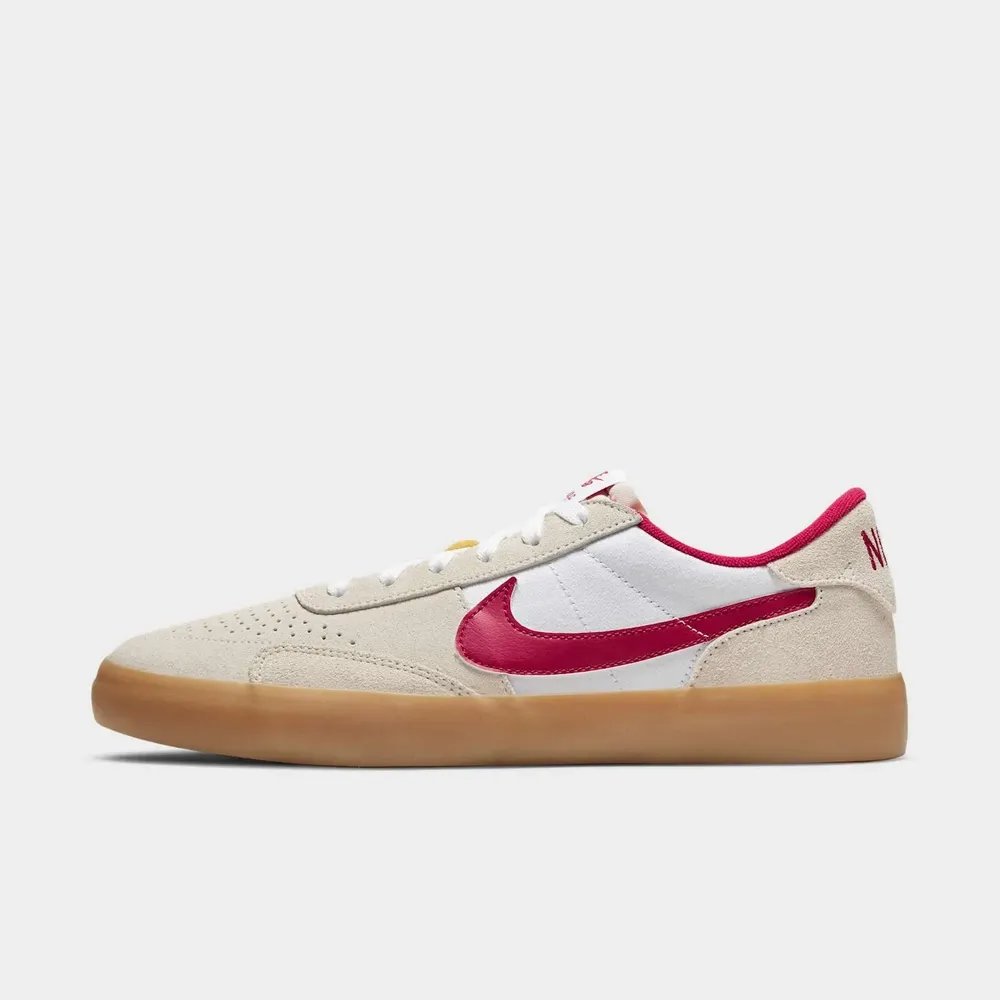 Tênis Nike Sb Heritage Vulc Masculino Bege/vermelho 41 Br