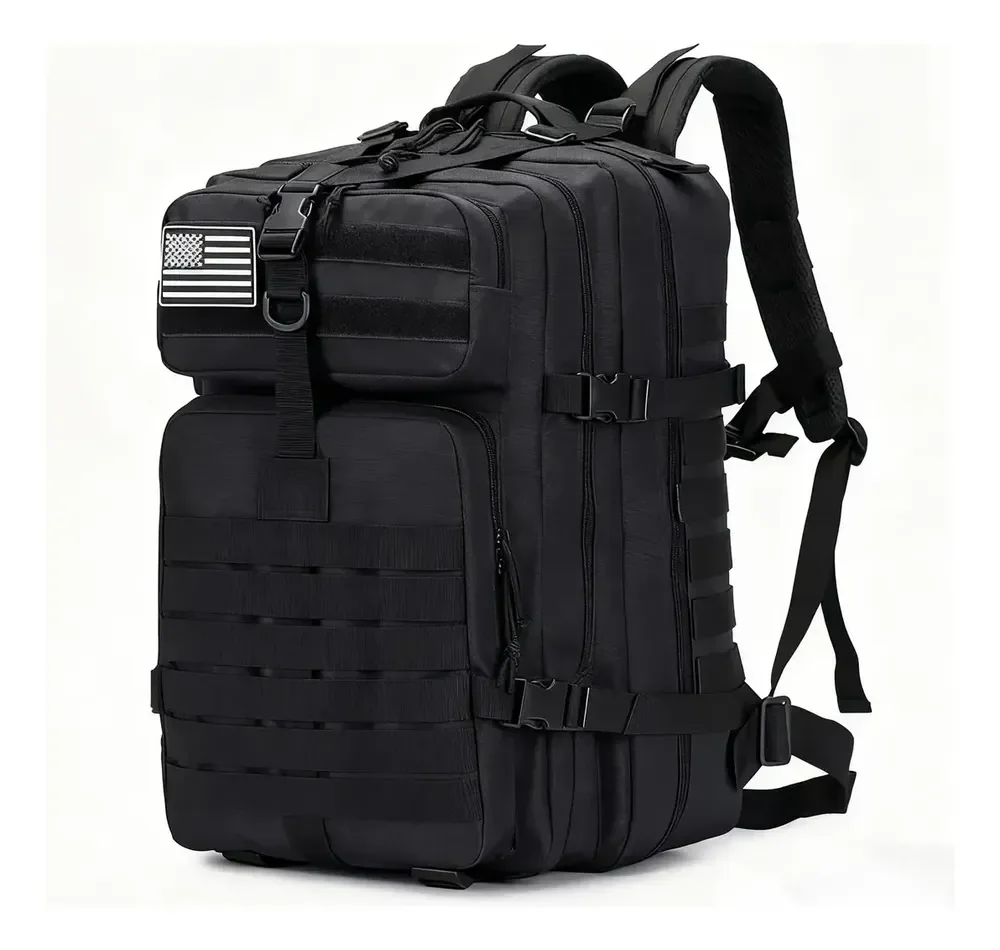 Mochila Tática Grande Resistente 50l Para Viagem Aventura 896