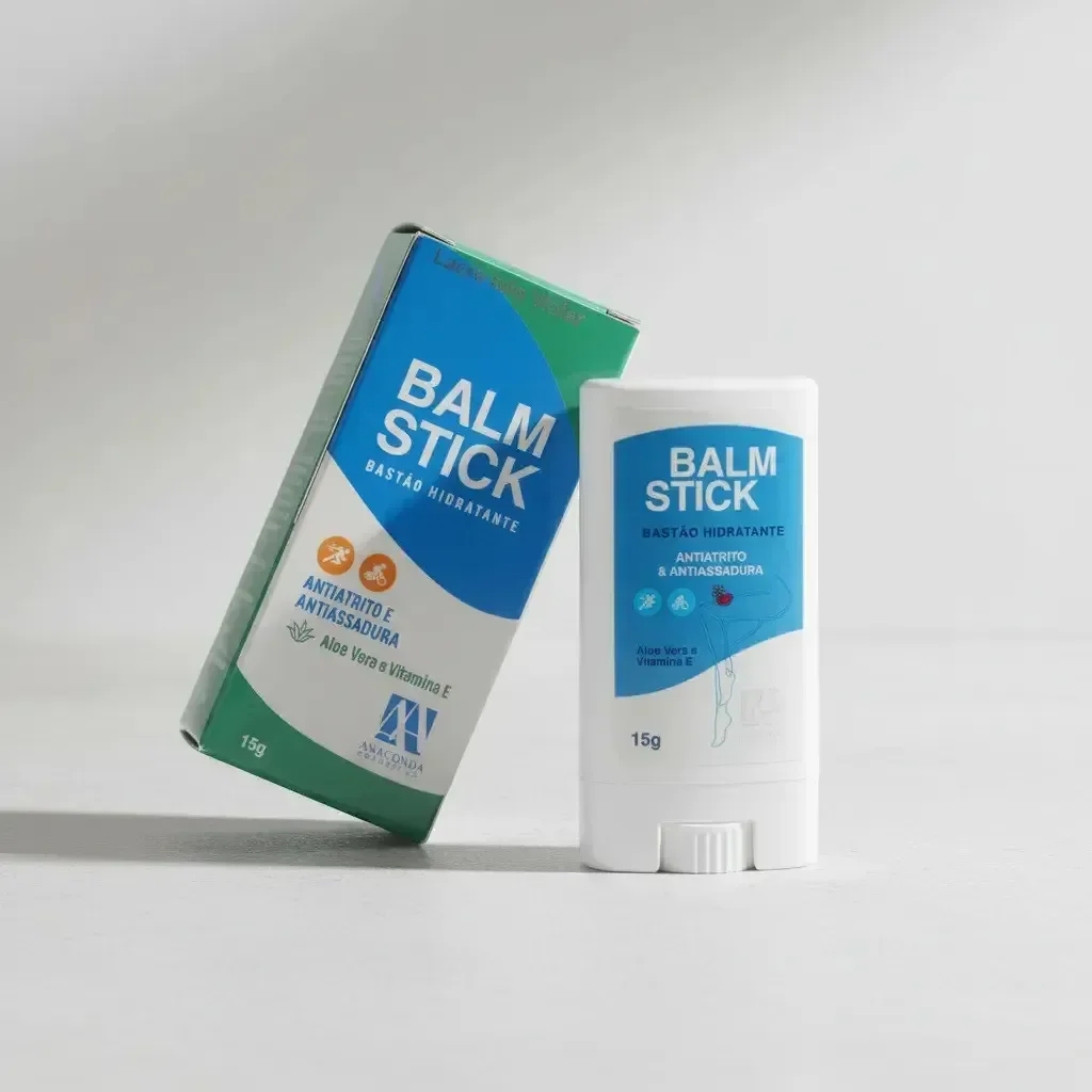 Balm Stick-hidratante Corporal Anaconda Anti Atrito 15gr Fragrância Aloe vera