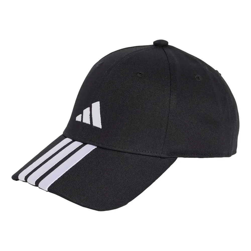 Boné De Beisebol Jg1072 Três Listras Unissex Preto adidas M/l Listrado