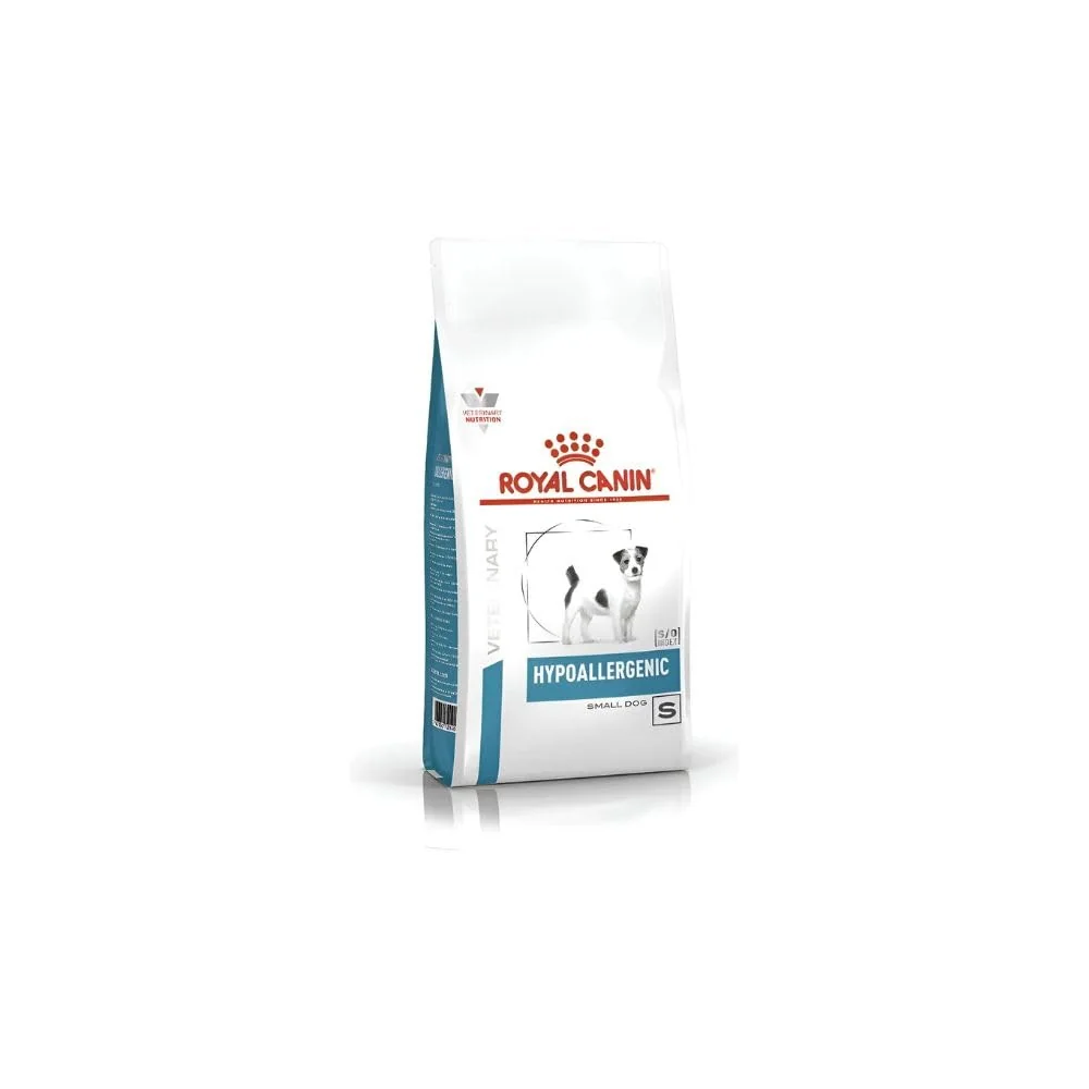 ROYAL CANIN Ração Veterinary Hypoallergenic Small, Cães Adultos 2kg