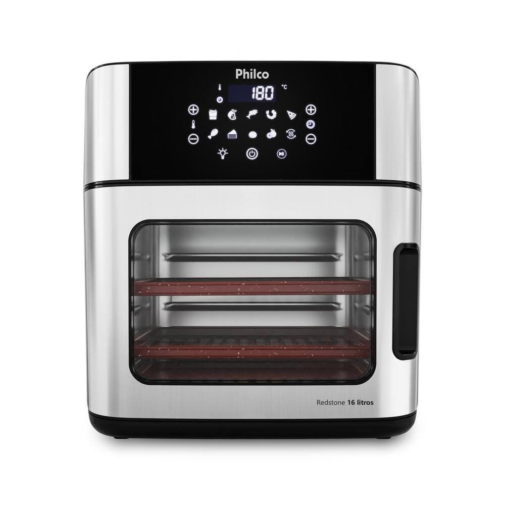 Fritadeira Air Fryer Oven PAF16A 16L 1900W Painel Digital sem Óleo Philco