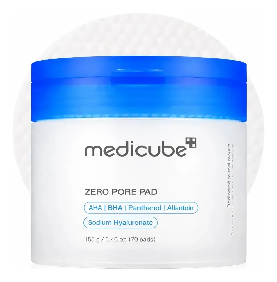 Medicube Zero Pore Pad 2.0 - 70 Almofadas Tônicas Faciais Momento de Aplicação Dia/Noite Tipo De Pele Todo Tipo De Pele