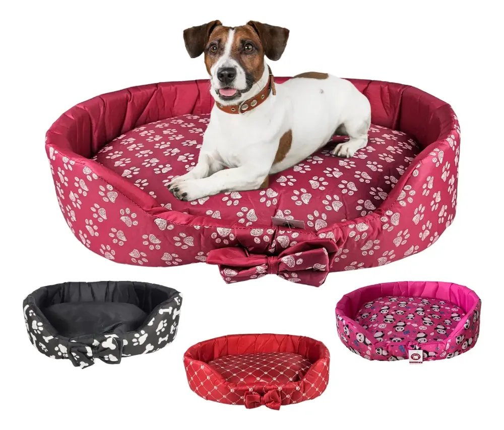 Caminha Para Cachorro Gato Cama Pet Grande 70x50 Tamanho 5 Cor Pink