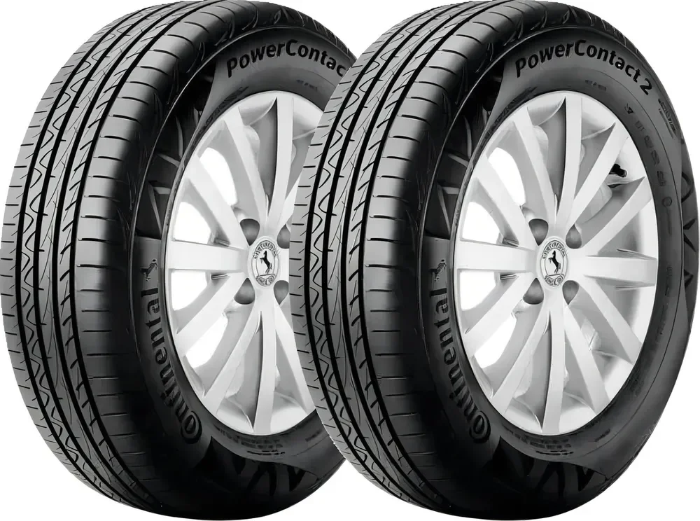 Kit 2 Pneus 205/55R16 Continental PowerContact 2 91V Aro 16